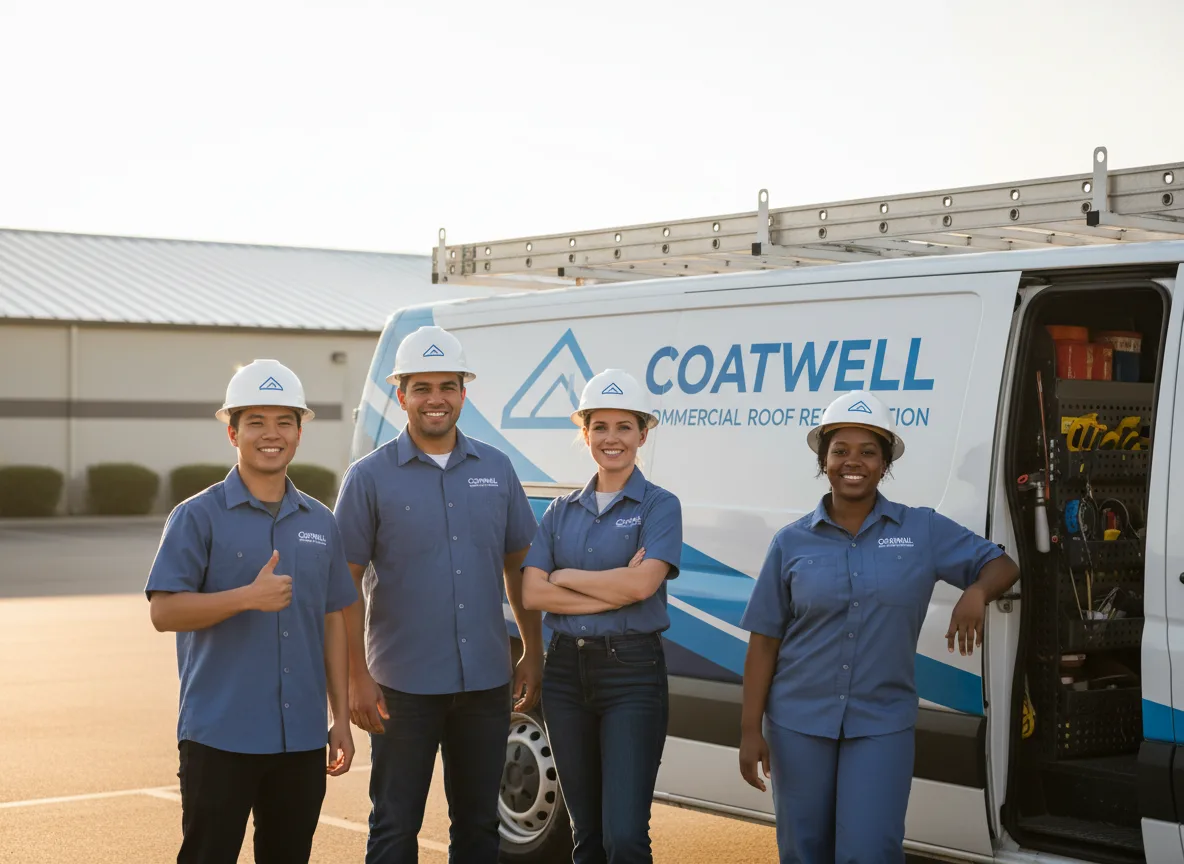 Commercial roof coating company in Gibson Island, MD